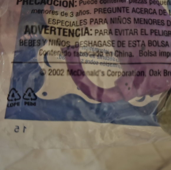 2/$20 Pinocchio Cricket Toy Made for McDonald's 2002 Jiminy Cricket - Picture 4 of 4